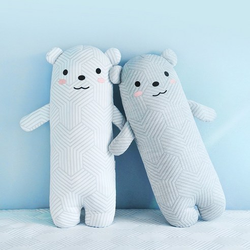 잠 못 드는 밤, 시원한 곰돌이가 당신을 안아줄 거예요! 냉감인형