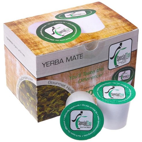 Special Tea Company Yerba Mate Single Serve Pod (Pack of 10) Compatible with Keurig and Coffee Maker 예르바마테 Best Top5