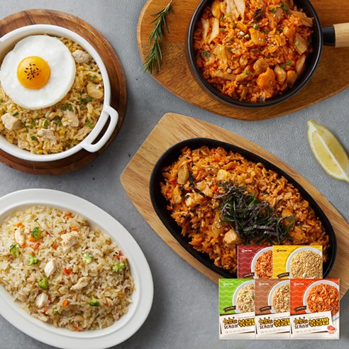 5분 만에 완성하는 건강한 한 끼, 미트리 닭가슴살 볶음밥!