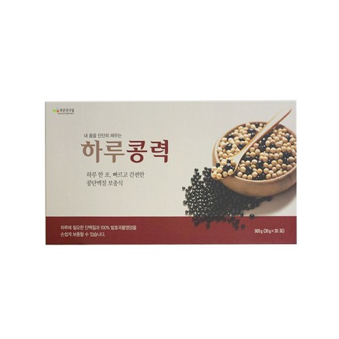 [푸른친구들] 하루콩력(30gx30포), 1개, 30g