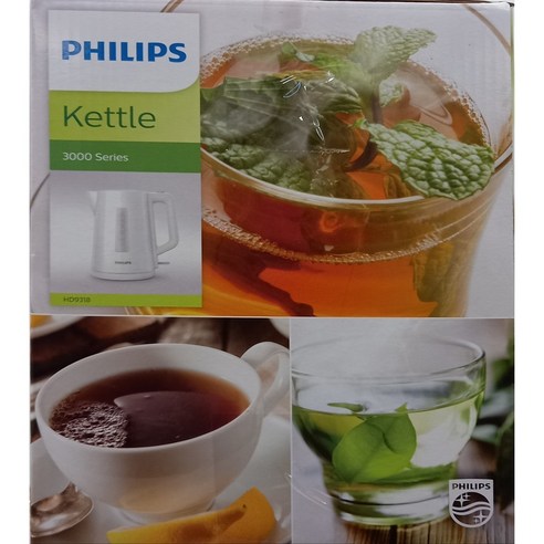 주방의 생기를 더하는 필립스 HD9318/00 무선 주전자