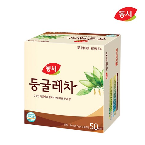 동서 둥굴레차 50T, 1.2g, 50개입, 1개