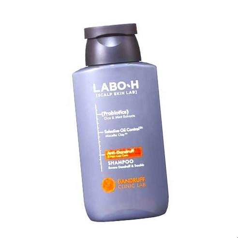 라보에이치 댄드러프 클리닉 지성 비듬 샴푸, 125ml, 4개 라보에이치샴푸 라보에이치 댄드러프 클리닉 지성 비듬 샴푸, 125ml, 4개 라보에이치샴푸