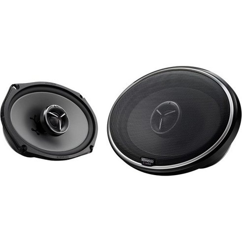 KENWOOD Excelon KFC X6946x9인치 2 Way Series Car 스피커 300와트의 피크 파워 풀 레인지 얕은 마운트는 완벽한 공장 OEM 교체