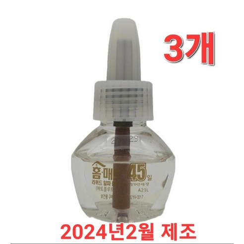 홈매트 리퀴드 알파 플러스 교체용리필 29ml, 12개