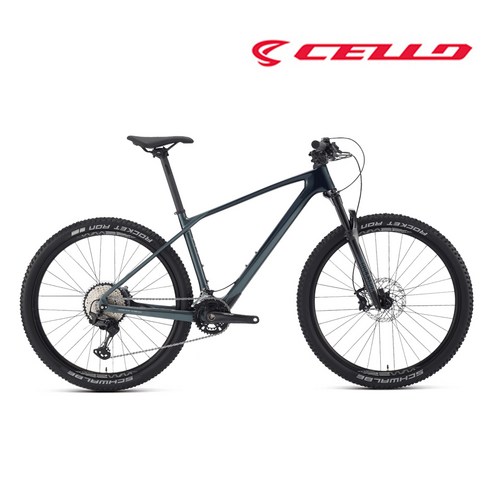2024년 첼로 27.5 크로노 50 24단 카본 MTB 자전거, ML(430), 블루 블랙 / 블랙 제이드