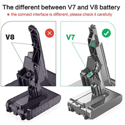 다이슨 청소기와 호환되는 우스틴스 21.6V V7 모터헤드 프로 밧데리