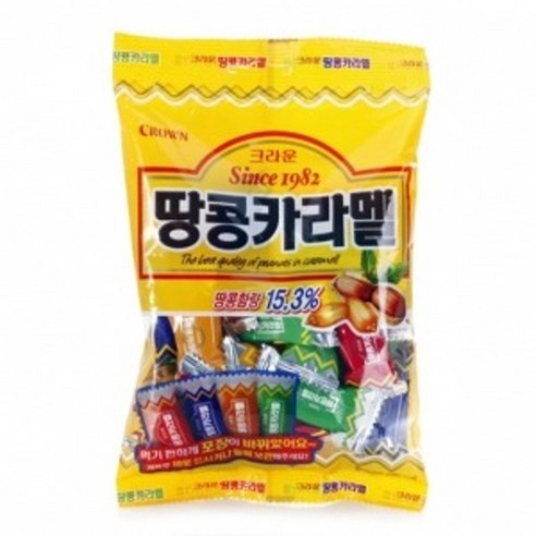 크라운 땅콩카라멜, 120g, 3개 Best Top5