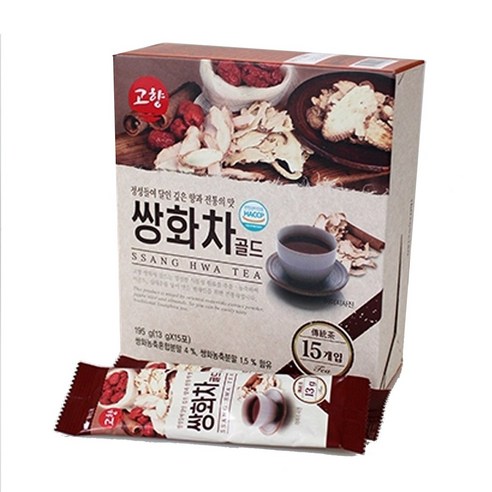 고향 쌍화차 골드 15T, 195g, 2개