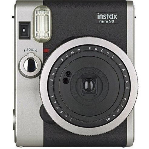 인스탁스미니90 후지 필름 즉석 카메라 추천 폴라로이드 체키 인스탁스 스퀘어 instax mini 90 네오 클래식, 깜깜하다 + 필름 세트 Best Top5