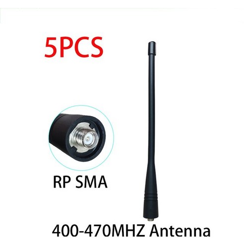 워키 토키 무선 3DBI 433 MHz 안테나 pbx 헤드셋 SMA 남성 커넥터 antena mhz antenne 지향성 방수, 분홍색