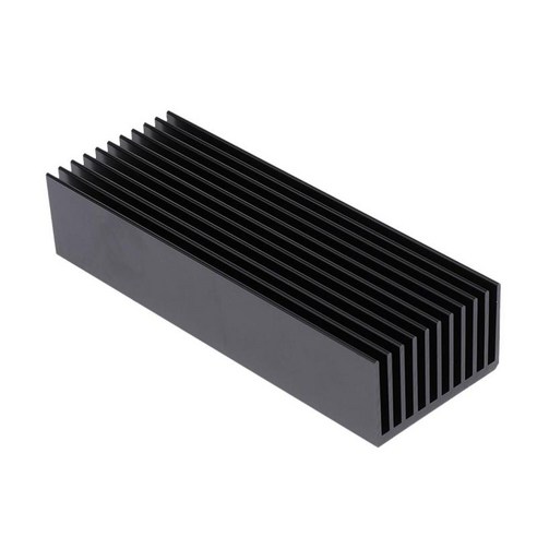 MOS 냉각 모듈 50x30x140mm/1.97*1.18*5.51 '''' 알루미늄 싱크, 50x30x140mm, 블랙
