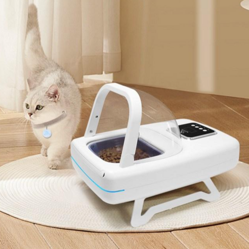 강아지밥그릇 추천 상품강아지 고양이 다견 다묘 식별 강아지밥그릇 제품 사진