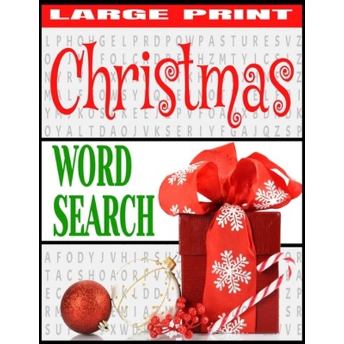 Christmas Word Search: Large Print - All Things Christmas - Over 1000 Holiday Themed Words - Fun and... Paperback, Independently Published, English, 9798554058127