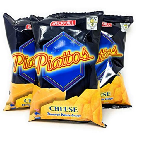 Jack & JIll Piattos 치즈 맛 감자 크리스프 3온스 3개 팩 Jack & JIll Piattos Cheese Flavored Potato Crisps 3 oz pack of 3, 1개 jacquemusimages Best Top5