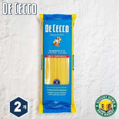 이탈리아의 맛, 데체코 스파게티 데체코파스타면