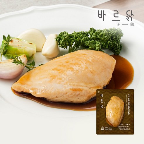 바르닭 소스품은 닭가슴살 찜닭맛, 28개, 100g