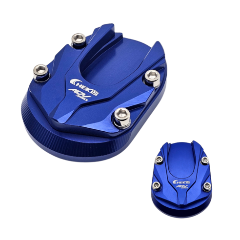 CHEKIS ADV350 발판클립 말발굽 사이드스탠드 로고각인 CNC 스탠드클립, 블루, 1개