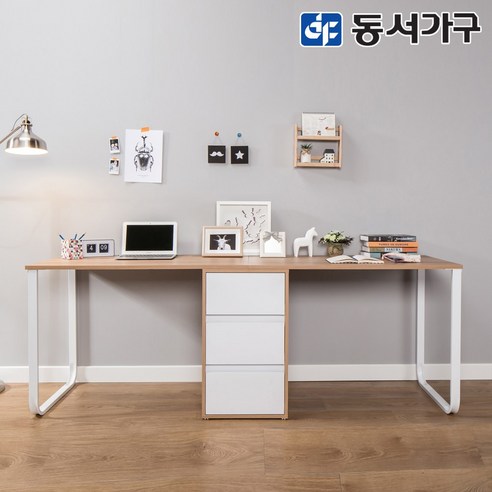 동서가구 네오 심플 학생 서재용 1인 2인 책상 그레이드 시리즈, 7_2000책상 화이트