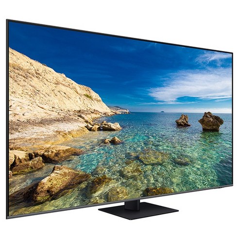 [삼성전자] 삼성 KQ85QC75AFXKR 214cm(85) 4K QLED TV 스탠드