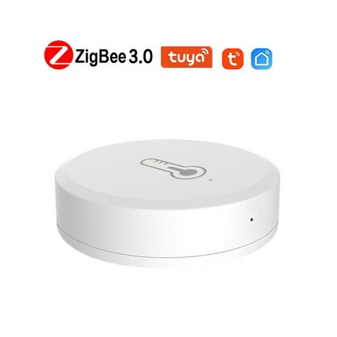 Tuya-ZigBee 스마트 온도 및 습도 센서 보정 원격음성 제어 알렉사 구글 홈으로 작동, 01 1PCS