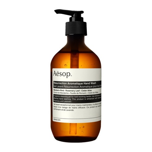 Aesop Resurrection Aromatique Hand Wash 이솝 레저렉션 아로마틱 핸드 워시 500ml, 1개