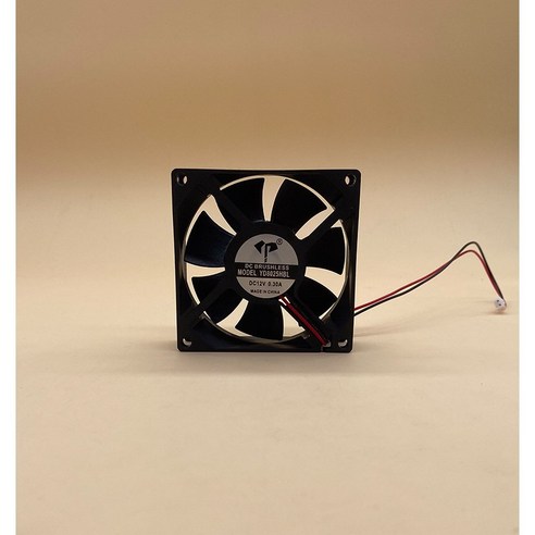 8025 DC5V 쿨링팬 저소음 투볼베어링 냉각팬 2핀 A100, 2개