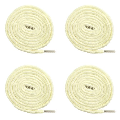 (4개세트) 140cm 원형 후드끈 바지끈 후드티 끈 츄리닝 허리끈 철팁 스트링 35색상, 아이보리, 4개