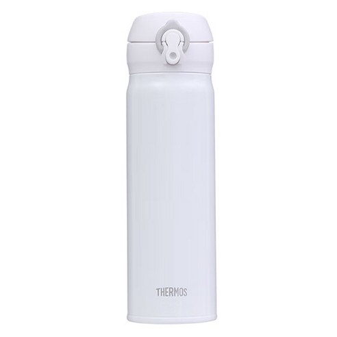 써모스 진공 경량형 스테인리스 스틸 보온병 JNL-502, 스노우 마운틴 화이트, 500ml, 1개