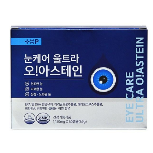[포레약사몰]이왕먹을거 더좋게 눈건강 눈에 좋은 영양제 올인원 배합제품, 3개, 60정