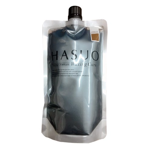 하수오 헤어용 왁싱큐어 500g, 네츄럴브라운, 1개
