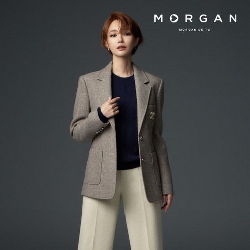 [런칭 가격 99 900원] MORGAN 윈터 울 재킷