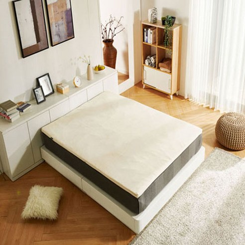 돌쇼파와 흙침대의 편안함을 업그레이드하는 궁극의 토퍼 패드