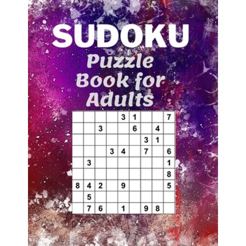Sudoku Puzzle Book for Adults: Sudoku Activity Book Puzzles for Adults Hard Level Tons of Challeng... Paperback, Independently Published, English, 9798700541978