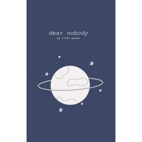 dear nobody Paperback, Blurb, English, 9780368610561