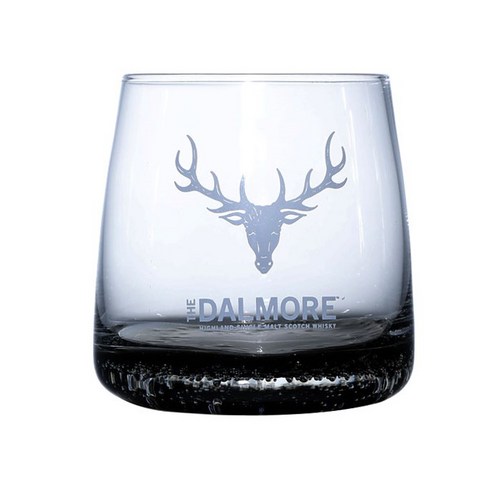 DALMORE 달모어 하이랜드 싱글몰트 핸드메이드 크리스탈 올드그레이 위스키 글라스 330ml, 2개