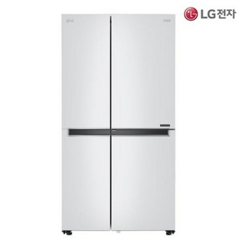 LG전자 디오스 양문형냉장고, 화이트, S833W30
