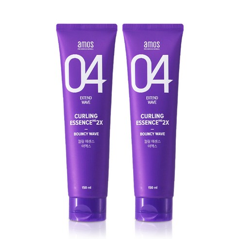 헤어에센스 아모스프로페셔널 아모스 컬링 에센스 2x 150ml 1+1, 단일옵션