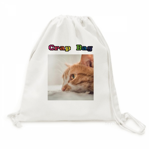 동물 순수한 고양이 사진 캔버스 가방 가 벼 운 여행 가방 가방