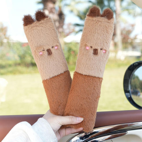 다브제 카피바라 안전밸트 커버로 더욱 안전하고 스타일리시한 자동차 여행하기