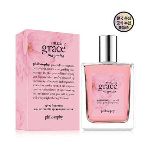 [본사정품] 어메이징 그레이스 매그놀리아 EDT 60ml, 1개