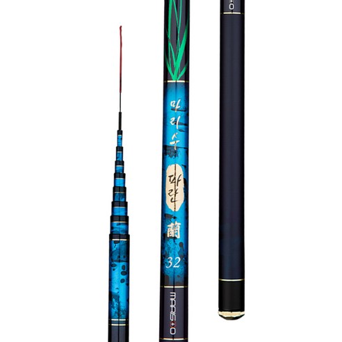 마리수 파란 민물 낚시대: 섬세함과 강인함이 조화된 낚시의 동반자 마리수낚시대