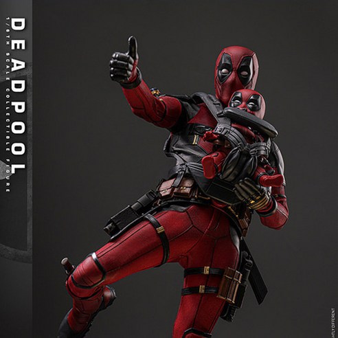 핫토이 MMS746B 데드풀과 울버린 1/6 데드풀 스폐셜, 1개