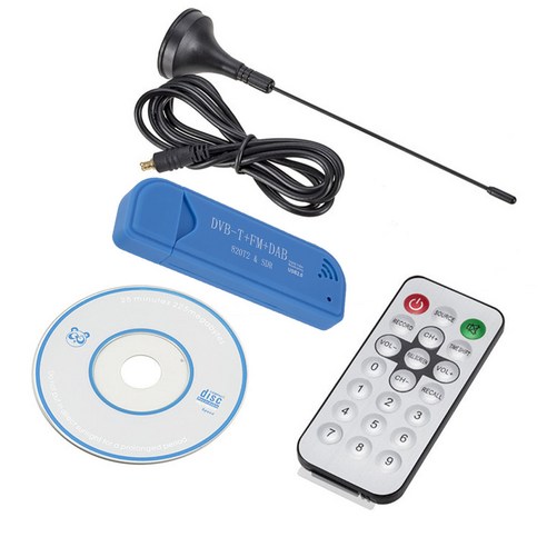 TV 스틱 컴퓨터 디지털 TV 동글 휴대용 USB 2.0 안테나가있는 디지털 텔레비전 스틱, type0