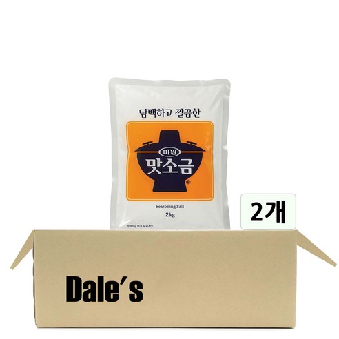 미원 맛소금, 2kg, 2개