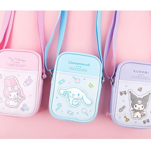 사랑스러움과 안전을 담은 산리오 정품 크로스백 폰가방!
