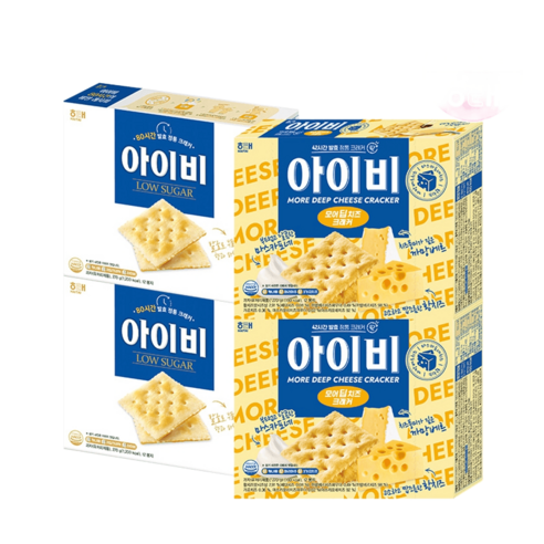 해태 아이비 모어딥치즈 270g 2개+2개, 모어딥치즈 2개+2개
