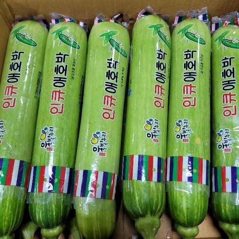 야채맘 인큐애호박 특 3개