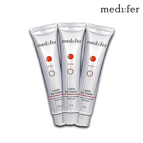 메디페르 루테인 아이크림 35ml x 3개 세트 (주름개선 다크써클 미백)