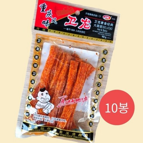 천구중국식품 웨이룽 따멘진 중국간식 쫀드기 102g - 기타과자 | 쿠팡